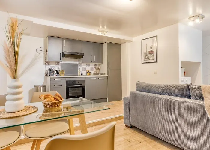 Apartmán L Authentique T2 A A Deux Pas Du Rer B Porte De Paris